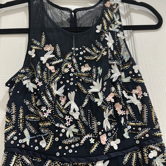 Alexia Admor blue sequin dress sz 00 - Picture 6 of 7